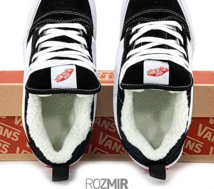 Зимние кеды Vans Knu Stack Skate Shoe Winter Black