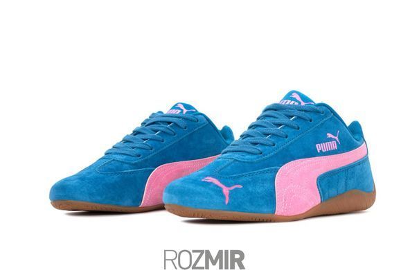 Женские кроссовки Puma Speedcat "Tropical Blue / Poised Pink"