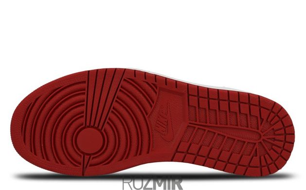 Кроссовки Air Jordan 1 Retro High OG "White / Black Toe - Varsity Red"
