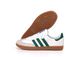 Мужские кроссовки adidas Samba Vegan "White/Green"