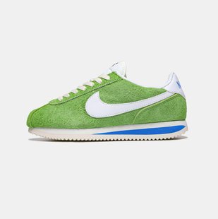 Жіночі кросівки Nike Cortez Vintage Suede "Chlorophyll/Light Photo Blue/Coconut Milk/Sail"