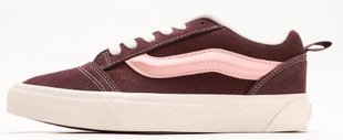 Кеды Vans KNU Skool "Burgundy/Pink"