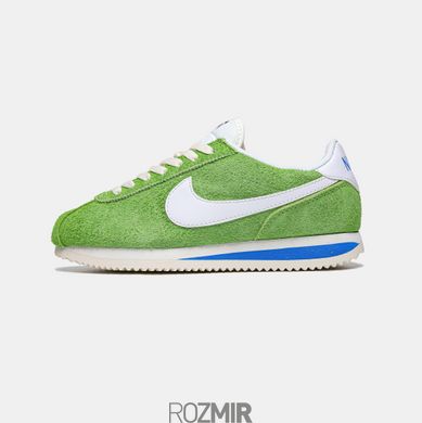 Жіночі кросівки Nike Cortez Vintage Suede "Chlorophyll/Light Photo Blue/Coconut Milk/Sail"