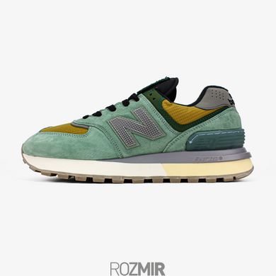 copy_Чоловічі кросівки Stone Island x New Balance 574 Legacy Light Green