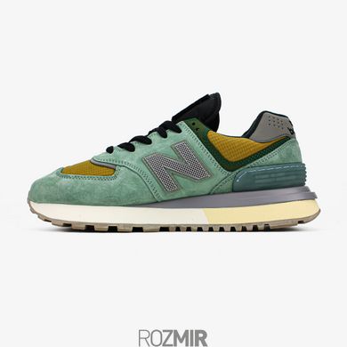 copy_Чоловічі кросівки Stone Island x New Balance 574 Legacy Light Green