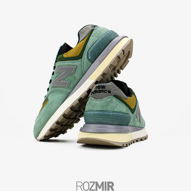 copy_Мужские кроссовки Stone Island x New Balance 574 Legacy Light Green