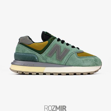 copy_Чоловічі кросівки Stone Island x New Balance 574 Legacy Light Green