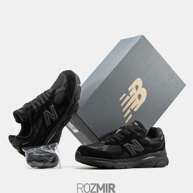 Чоловічі кросівки New Balance 990 Gore-Tex Термо "Black"