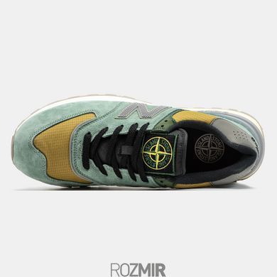 Кросівки Stone Island x New Balance 574 Legacy Light Green
