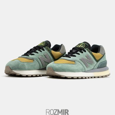 Кросівки Stone Island x New Balance 574 Legacy Light Green