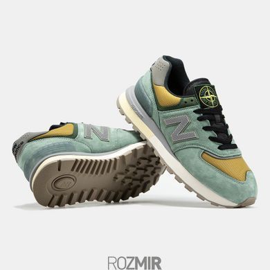 Кросівки Stone Island x New Balance 574 Legacy Light Green