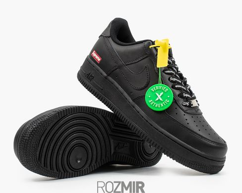 Кросівки Nike Air Force 1 Low Supreme "Black" CU9225-001