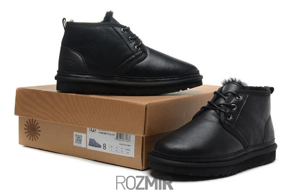 Мужские ботинки UGG Australia Neumel 3236 Leather "Black"