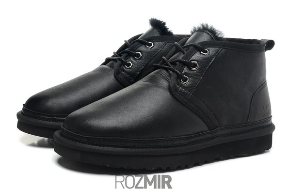 Чоловічі черевики UGG Australia Neumel 3236 Leather "Black"