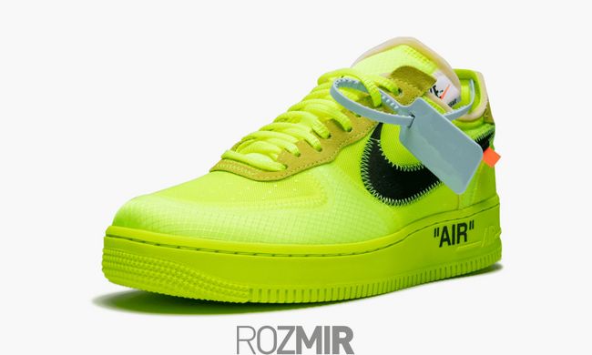 Кроссовки OFF-WHITE x Nike Air Force 1 Low "Volt" A04606-700