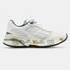 Жіночі кросівки Premiata Moerun "White/Blue/Black/Yellow/Grey"
