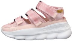 Жіночі сандалі Versace Chain Reaction Sandals "Pink"