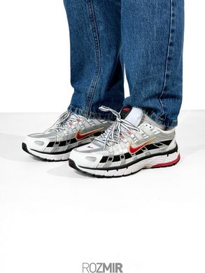 Кросівки Nike P-6000 White/Silver/Red