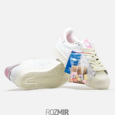 Кроссовки adidas Superstar "White/Pink"