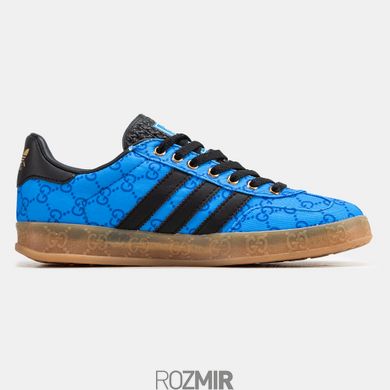 Кросівки Gucci x adidas Gazelle Blue