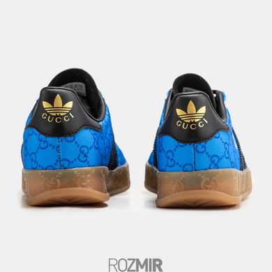 Кроссовки Gucci x adidas Gazelle Blue