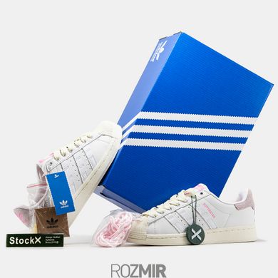 Кросівки adidas Superstar "White/Pink"