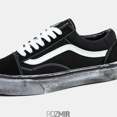 Кеды Vans Old Skool "Black/White-Dirty Sole"