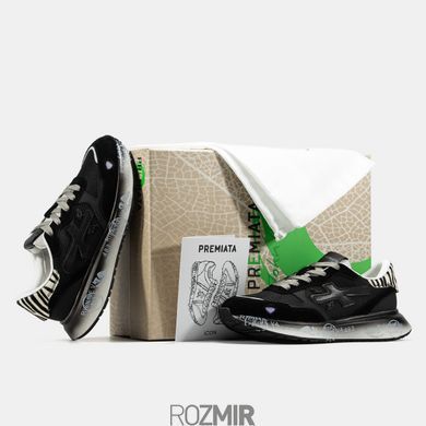 Жіночі кросівки Premiata Lauryn "Black/White/Zebra"
