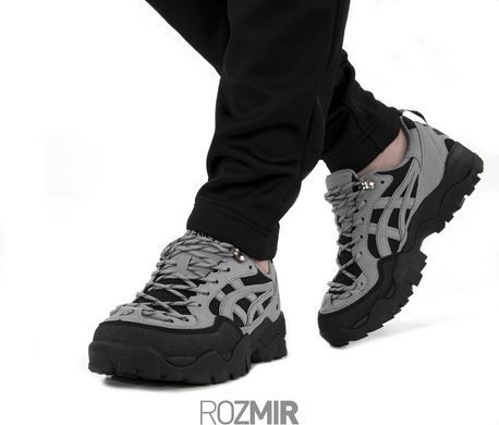 Кроссовки Asics Gel-Pickax "Black/Grey"