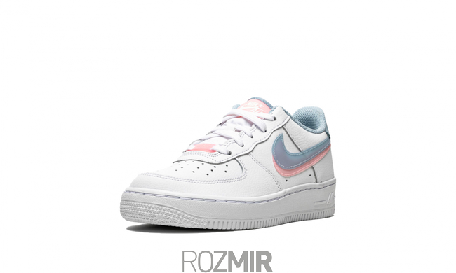 Кроссовки Nike Air Force 1 LV8 Double Swoosh "White/Light Armory Blue" CW1574-100