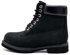 Ботинки Timberland "Black" Термо без меха, 45