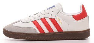 Кроссовки adidas Samba OG White Better Scarlet IG1025