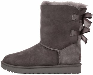 Женские угги UGG Australia Bailey Bow "Grey"