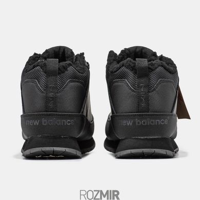Зимові кросівки New Balance 754 Winter Triple Black з хутром