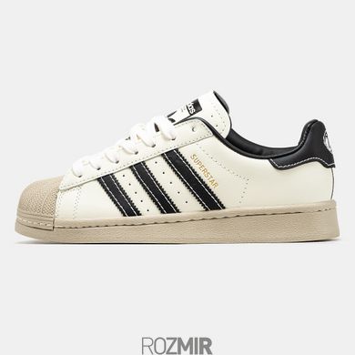 Кроссовки adidas Superstar Core White/Black-Beige