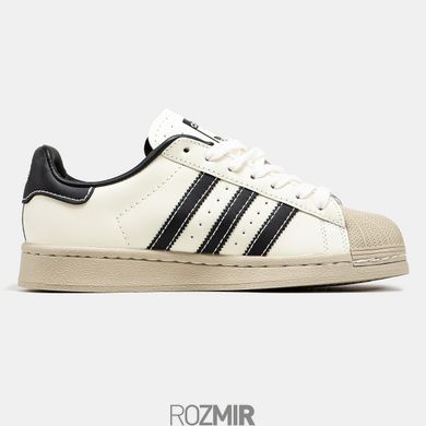 Кросівки adidas Superstar Core White/Black-Beige