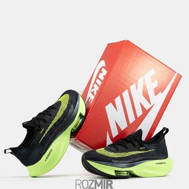 Кроссовки Nike ZoomX Alphafly Black/Green