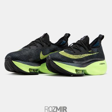 Кроссовки Nike ZoomX Alphafly Black/Green