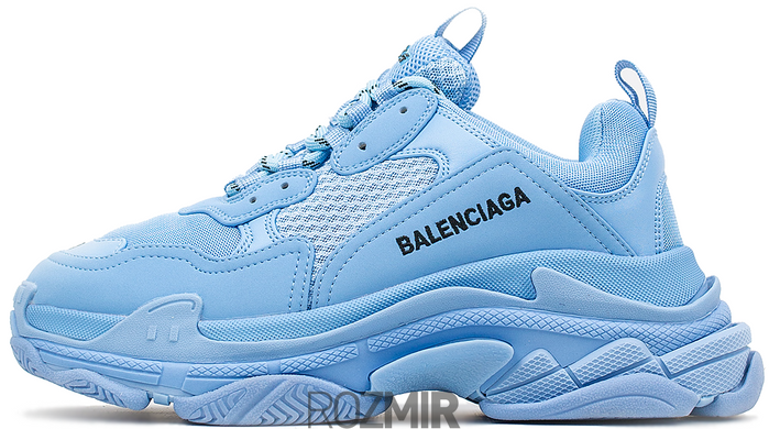 Женские кроссовки Balenciaga Triple S "Light Blue"