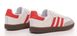 Кросівки adidas Samba OG White Better Scarlet IG1025