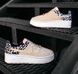 Жіночі кросівки Nike Air Force 1 Sage Low Premium Leopard Print "Desert Ore"
