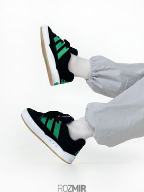 Кросівки XLARGE x atmos x adidas Adimatic Black/Green-White