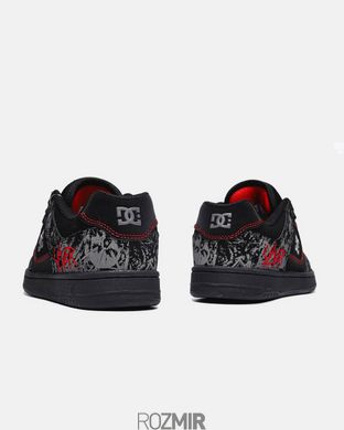 Кросівки DC x Slayer Pure Shoes "Black Grey Red"