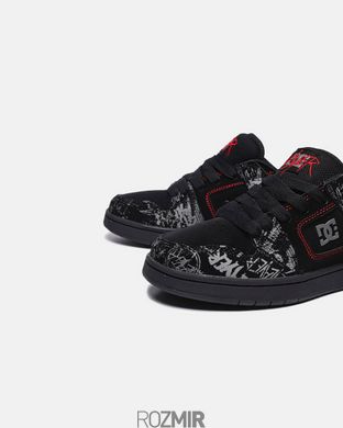 Кроссовки DC x Slayer Pure Shoes "Black Grey Red"