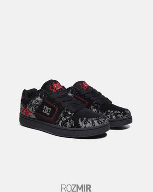 Кроссовки DC x Slayer Pure Shoes "Black Grey Red"