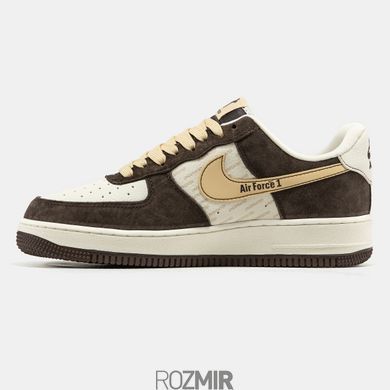 Undefeated x Nike Air Force 1 Low "Brown/Beige-White"