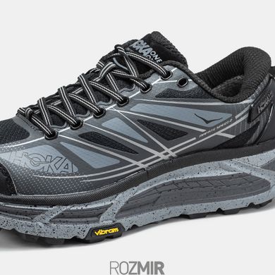 Мужские кроссовки Hoka Mafate Speed 2 "Black/Grey"