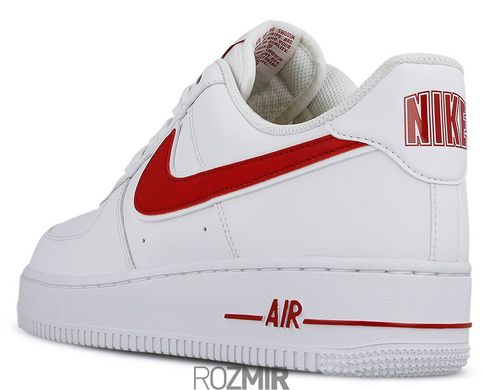 Кроссовки Nike Air Force 1 ´07 3 “White / Gym Red”