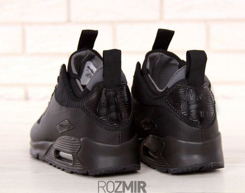 Мужские кроссовки Nike Air Max 90 Mid Winter Black 806808-002