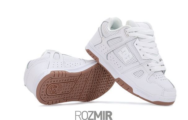 Кроссовки DC Shoes Stag "White/Gum"